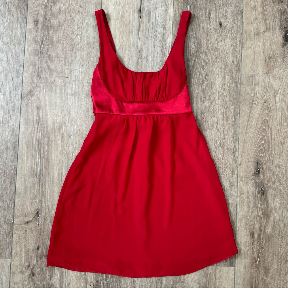 NWOT GUESS Little Red Dress Sleeveless Junior’s Size 5 Sexy & Fun